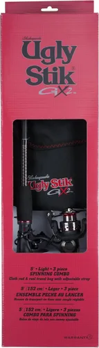 Miniatura 18 de Combo de Carrete Giratorio y Caña de Pescar Ugly Stik GX2