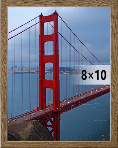 Miniatura 28 de BESCRCL Portarretratos de 8 x 10 pulgadas, para colgar en la pared o en la mesa, negro, 1 paquete