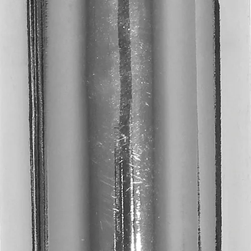 Miniatura 3 de Elegant Designs HG1002-CHR - Jarrón decorativo de cristal Elipse, portavelas, centro de mesa de boda, 6.75 pulgadas, cromado