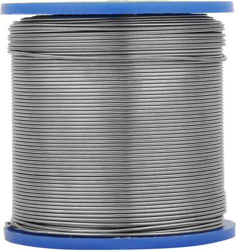 Miniatura 5 de Rollo de alambre de soldadura de núcleo de colofonia 60/40 de 0.047 in de diámetro para soldador electrónico con carrete de soldadura de núcleo