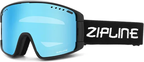 Miniatura 19 de Gafas de esquí Zipline KLIK - Lentes magnéticas sin niebla, policarbonato cilíndrico doble, ventilación ajustable, sistema de lente magnética