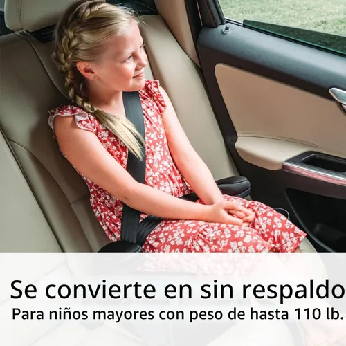 Miniatura 5 de Chicco KidFit ClearTex Plus 2 en 1 Asiento Elevador de Coche con Posicionamiento de Cinturón, asiento elevador sin respaldo y respaldo alto