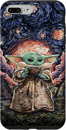 Miniatura 12 de Star Wars: The Mandalorian The Child Starry Night Style - Carcasa para iPhone 17