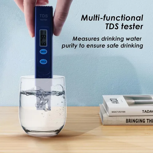 Miniatura 3 de Probador de agua TDS, probador de agua potable, medidor de 0-9990 PPM, medidor de calidad de agua, probador de agua portátil para agua potable