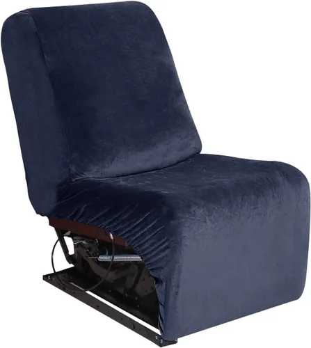 Miniatura 17 de Jonuiony Fundas para sofá reclinable de 5 plazas, funda para sofá reclinable en forma de U, fundas elásticas de terciopelo para sofá modular para 5