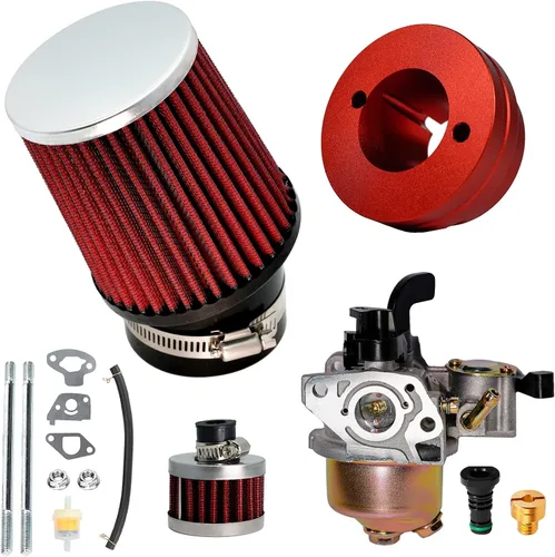 Miniatura 8 de JMCHstore Kit adaptador de filtro de aire de carburador para Monster Mega Moto MMB80 MMB105, Coleman B100 RB100 105cc, Motovox MBX10 Baja DB30 97cc