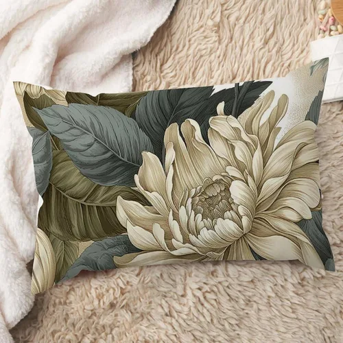 Miniatura 23 de ArogGeld Fundas de cojín de estilo chinoiserie, diseño de flores y pájaros, color rosa rubor, diseño de animales de pavo real, jardín asiático