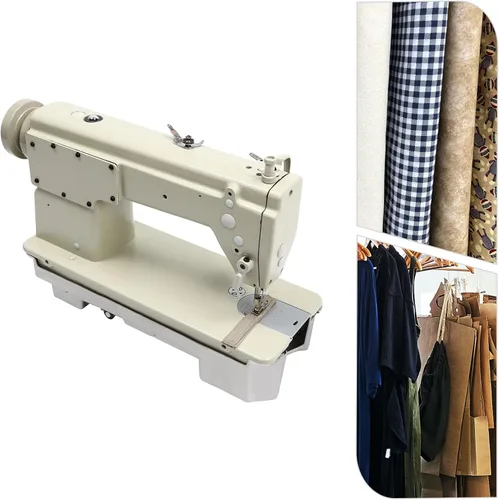 Miniatura 8 de Máquina de coser, máquina de coser industrial de puntada de cerradura, máquina de coser de cuero de alta velocidad de puntada recta, herramienta