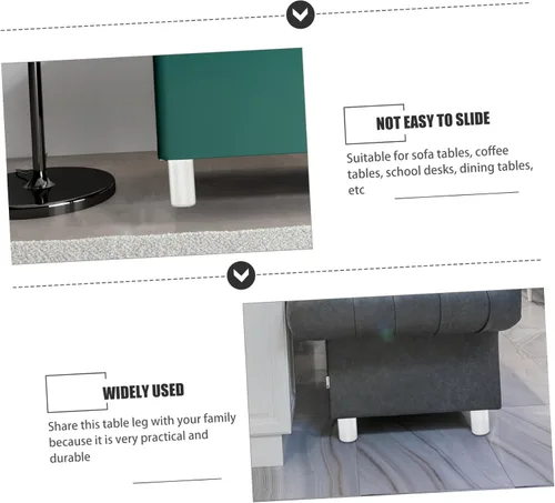 Miniatura 2 de OSALADI Patas ajustables de los muebles 2pcs patas de mesa modernas para el gabinete de la TV del aparador