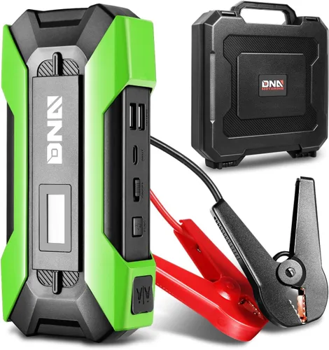 Miniatura 11 de DNA MOTORING 12V 1500A 15000 mAh Arrancador de batería portátil para auto, paquete de cargadores de batería, caja de puente, para hasta 7.0L de gas