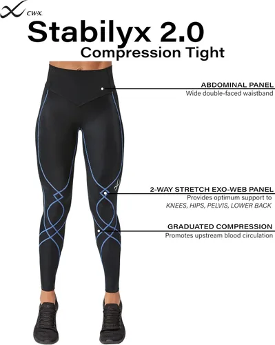 Miniatura 5 de CW-X Women's Stabilyx 2.0 Joint Support Compression Tight