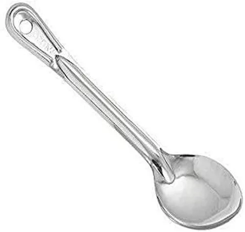 Miniatura 10 de Winco Prime - Cuchara para untar de acero inoxidable, NSF, sólida, 18