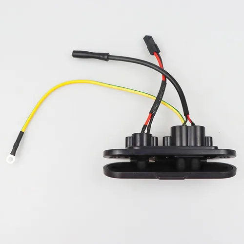 Miniatura 3 de Base de carga eléctrica de scooter Puerto de carga para Segway Ninebot Max G30 E-Scooter, puerto de carga a prueba de polvo conjunto de puerto
