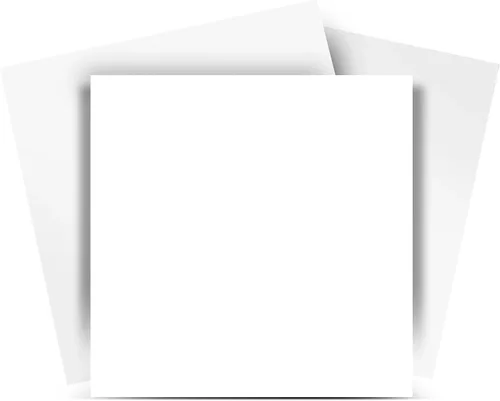 Miniatura 6 de Adhesivos blancos lisos DIY Mi Alma azulejos adhesivos para azulejos despegar y pegar azulejos de suelo papel tapiz (4 x 4, negro)