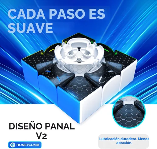 Miniatura 3 de GAN 356 R S, 3x3 Speed Cube Gans 356RS Cubo Mágico No Magnético (Stickerless)