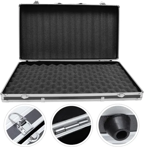 Miniatura 3 de DOITOOL Caja de herramientas portátil de 23 pulgadas, estuche de almacenamiento duro con insertos de espuma, mango antideslizante para herramientas