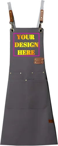 Miniatura 20 de Delantal personalizado personalizado para mujeres/hombres, delantales de cocina ajustables para estilistas de peluquería, delantales impermeables