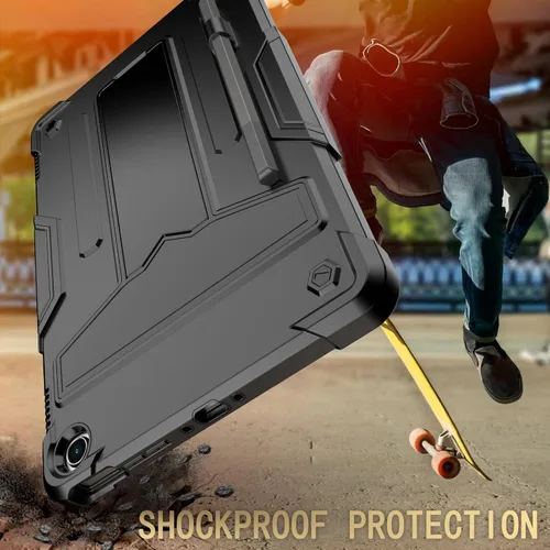 Miniatura 5 de Funda para Amazon Fire Max 11 (13ª generación, 2023) - Funda protectora híbrida resistente con función atril + 1 protector de pantalla y 1 lápiz