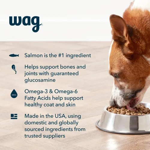 Miniatura 3 de Marca Amazon - Wag Nutrición Premium para Perros Adultos, Alimento Seco, Apoya la Salud del Estómago y la Piel, Carne de Res y Arroz Integral, Bolsa