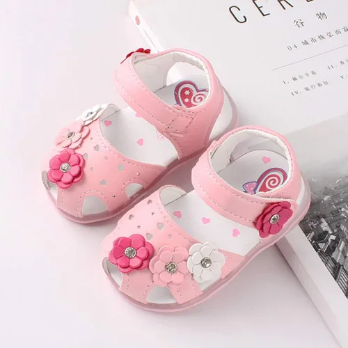 Miniatura 2 de POLG Sandalias con luz LED para bebés y niños pequeños, zapatos casuales para niños de 1 a 6 años, sandalias deportivas luminosas para correr