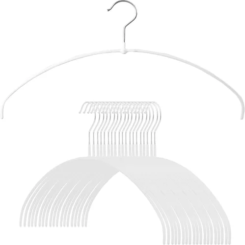 Mawa de Reston Lloyd, Serie Euro Ultra-Delgada, Gancho Antideslizante de Ahorro de Espacio, Estilo 40/PT para Camisetas, Blusas y Vestidos de Sol,