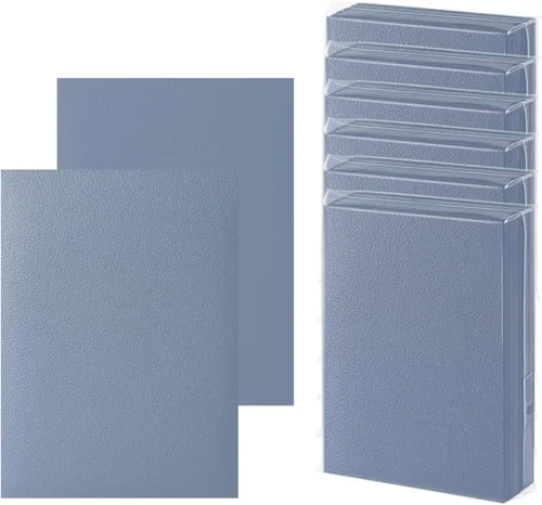 Miniatura 8 de 1000 unidades de fundas para cartas MTG, fundas transparentes delanteras con parte trasera texturizada, protectores de mazo de cartas