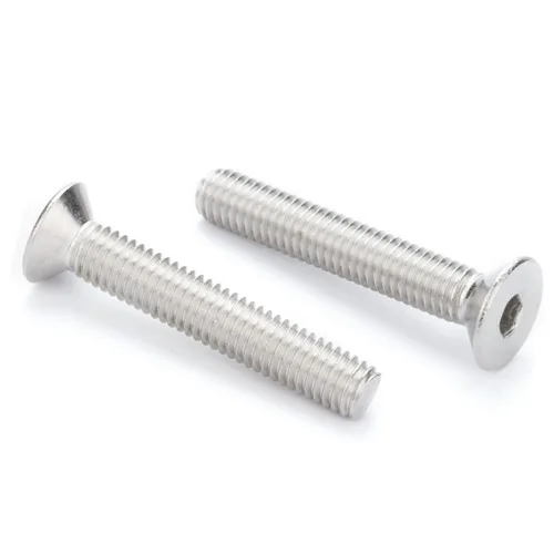 Miniatura 3 de Tornillos de cabeza plana M4 de 0.787 in, tornillo y perno de cabeza plana M4-0.028x0.787 in, pernos avellanados de acero inoxidable, accionamiento