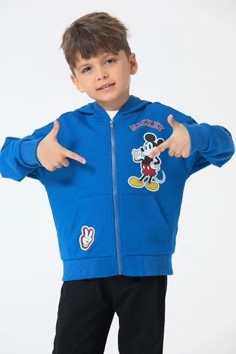 Miniatura 6 de Disney Frozen Stitch Princesa Minnie Mickey Spiderman Sudadera con Capucha con Cremallera para Niñas/Niños Otoño Chaqueta Sudadera con Cremallera