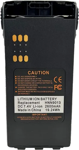 Miniatura 3 de Paquete de baterías de iones de litio HNN9013 HNN9013D 2600mAh para HT1250 HT1250-LS HT750 HT1225 HT1550 PR860 GP328 GP338 PRO5150 MTX9250 MTX850