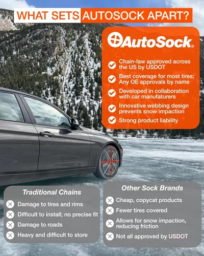 Miniatura 6 de Calcetines de nieve para neumáticos, dispositivo de tracción de refuerzo de agarre (HP830)