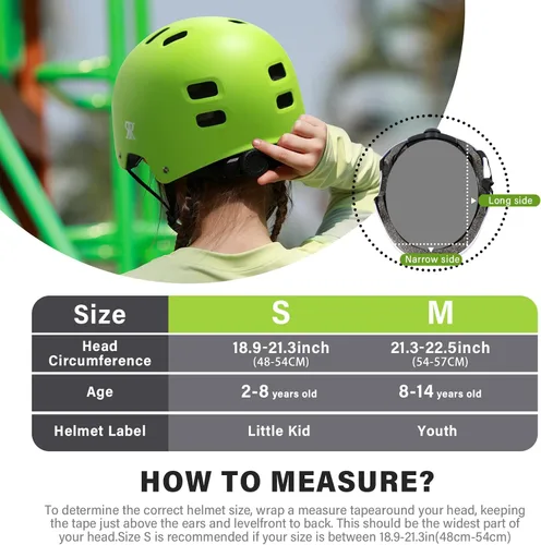 Miniatura 6 de Casco de bicicleta para jóvenes y niños, casco de bicicleta y patineta para edades 5-8-10-12-14 años niños y niñas adolescentes, ajustable y Azul
