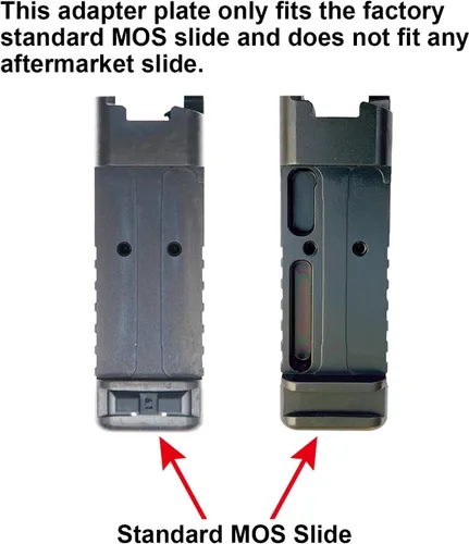 Miniatura 2 de Placa de montaje/adaptador DPP Titanium Compatible con Glock 17 19 MOS Holosun 509T