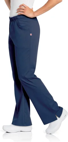 Miniatura 2 de Urbane Ultimate Tailored Fit Comfort Stretch Pantalones médicos con 2 bolsillos para mujer 9306