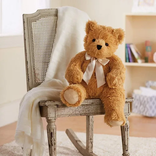 Miniatura 8 de Oso de Peluche de Vermont de 20 Pulgadas - Oso de Peluche Marrón Suave - Coleccionable Oso de Peluche Esponjoso y Abrazable para Niños y Adultos