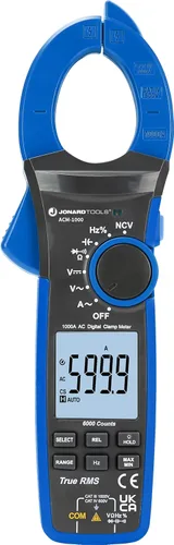Miniatura 8 de Jonard Tools AMM-600 Multímetro digital inteligente automático certificado ETL 4000 recuentos TRMS, prueba A/C D/C voltaje, resistencia