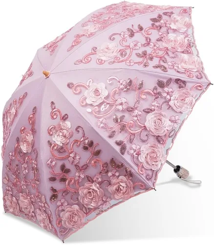 Miniatura 94 de Honeystore - Parasoles de encaje de flores para fiesta de boda, paraguas nupcial de encaje