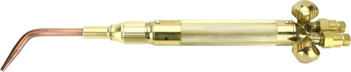 Miniatura 5 de SÜA - Antorcha de oxicombustible resistente compatible con Harris con válvulas de retención + punta de corte + punta de soldadura + punta