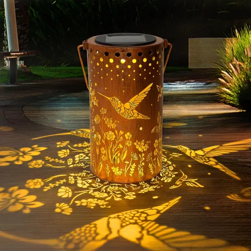 Miniatura 13 de ANYTALK Faroles Solares de Libélula para Exteriores Impermeables, Regalos de Cumpleaños para Mujeres Mamá Abuela, Luces Solares Colgantes
