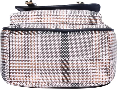 Miniatura 4 de KKXIU Mochila pequeña para mujer, bolso convertible de cuero para mujer