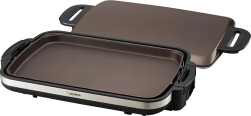Miniatura 7 de Zojirushi EA-BDC10TD Gourmet Sizzler - Plancha eléctrica de tamaño único, color marrón oscuro
