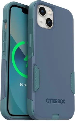 Miniatura 15 de OtterBox Funda para iPhone 13 (solamente) Commuter Series - Rock Skip Way, delgada y resistente, apta para bolsillo, con protección de puerto