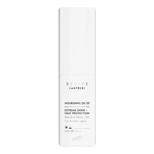 Revive Aceite nutritivo para el cabello con protección contra el calor, aceite suavizante ligero sin enjuague para control del encrespamiento y