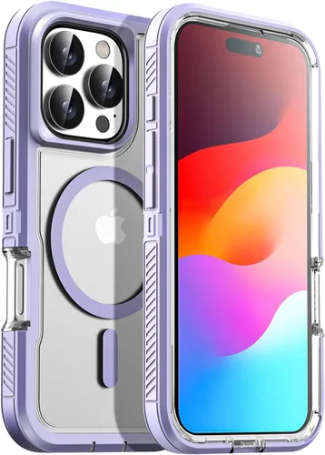 Miniatura 51 de AICase Funda para iPhone 13/14/16e [Compatible con Magsafe], Protección contra caídas de alta resistencia, Defensa multicapa, Grado militar