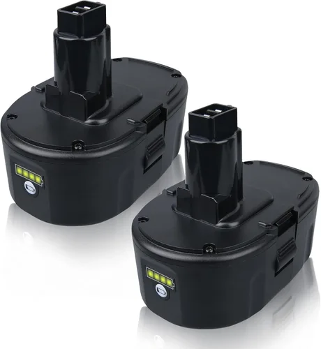 Reemplazo de batería de iones de litio de 6.0Ah 18V DC9096 compatible con DEWALT 18Volt DC9098 DC9096 DC9099 DC970 DW9095 DW9096 DE9039 DE9095