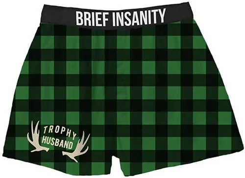 Miniatura 40 de BRIEF INSANITY Funny & Comfy Boxer Shorts and Pajama Pants for Men & Women Novelty Graphic Underwear & Loungewear