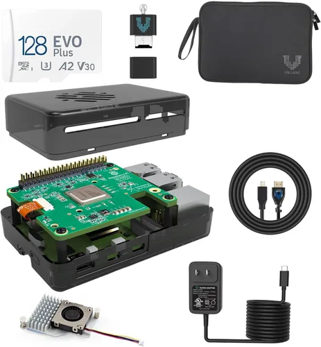 Vilros Kit de IA Raspberry Pi 5 (4GB RAM-13 Tops)