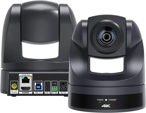 Cámara PTZ 4K 20X, HDMI USB cámara de videoconferencia Webcam transmisión en vivo para adoración de iglesia/eventos servicios/educación, funciona
