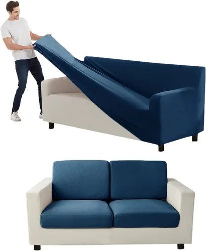 Miniatura 58 de Funda para Sofá de Terciopelo, Fundas Elásticas para Sofá para Funda Principal Separada/Respaldos y Cojines de Asiento, Funda para Sofá, para Fundas