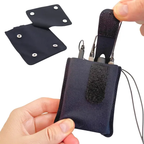 Miniatura 7 de URSA Live Pouch: bolsa de correa y correa de instrumentos premium para transmisores y receptores inalámbricos. Extracción y fijación rápida