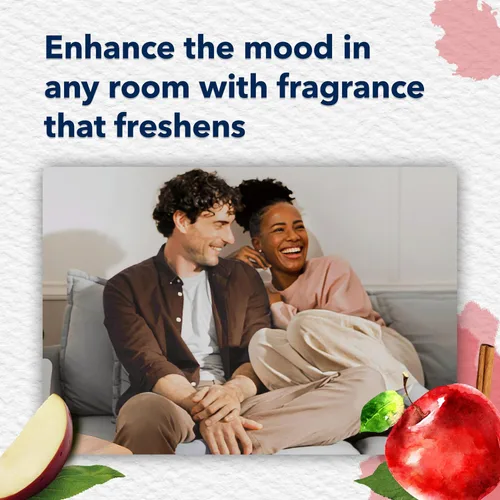 Miniatura 3 de Glade PlugIns - Recambios de ambientador, aceites esenciales y perfumados para el hogar y el baño, manzana canela, 1.34 onzas líquidas, 2